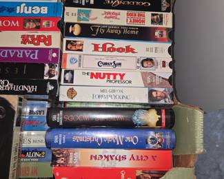 Collection of VHS Tapes