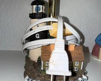 Apsit Bros of California Nautical Lighthouse Lamp