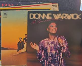 Dionne Warwick "Hot! Live and Otherwise" Vinyl Record