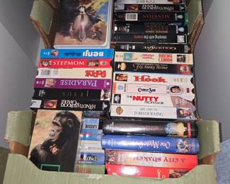 Collection of VHS Tapes