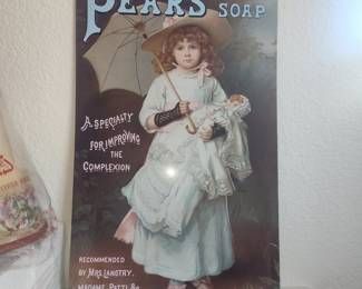 Pears Soap "Bubbles" Trade Card