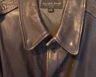 Golden Bear A-2 Style Leather Flight Jacket