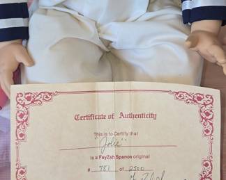 Fayzah Spanos "Jolie" Doll