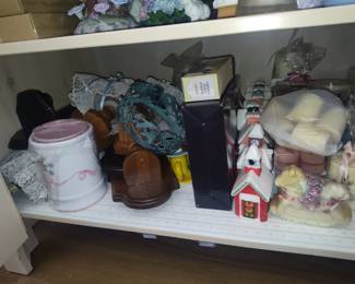 Assorted Scented Candles and Decorative Items