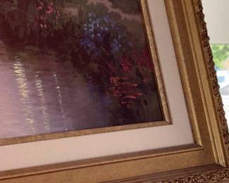 Thomas Kinkade "Pools of Serenity" Limited Edition Canvas Print