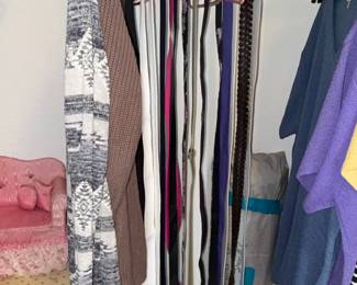 Assorted Women's Belts and Cardigans