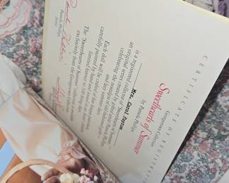 Pamela Phillips "Caroline" Porcelain Doll - Sweethearts of Summer Collection