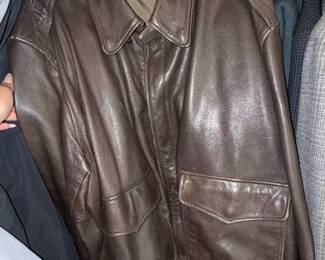 Golden Bear San Francisco A-2 Leather Flight Jacket