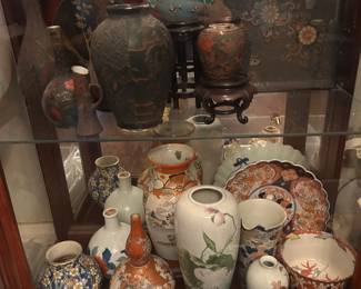 Japanese handpainted porcelain