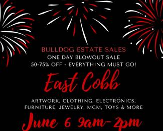 East Cobb One Day Blowout Sale - June 2026