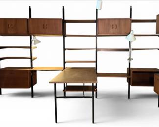 Mid Century Modern George Nelson Omni Space Storage Systems / wall units MCM Furniture