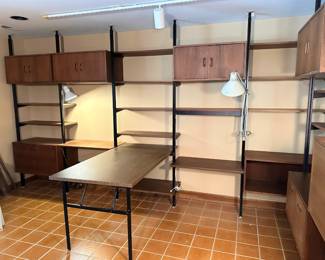Mid Century Modern George Nelson Omni Space Storage Systems / wall units MCM Furniture
