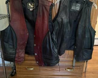 224 leatherbikervests