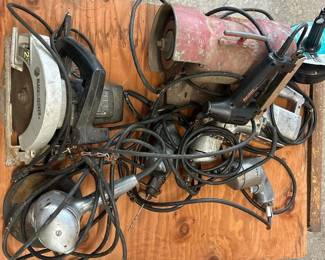 139 vintagepowerandhandtoollotblackan