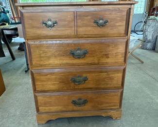 150 vintagefourdrawerwoodendresser