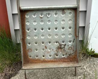 165 vintagefoldingladderworkplatform