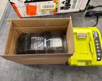 40V Lithium-Ion 6.0 Ah Battery and Rapid Charger Starter Kit
