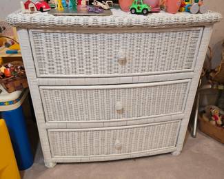 Wicker Chest of Drawers