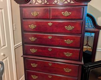 Queen Anne Style Highboy Chest