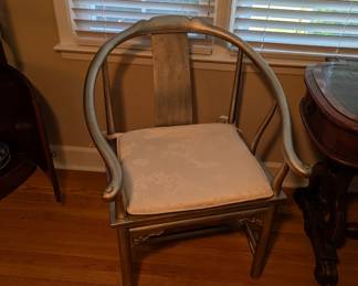 Ming-Style Horseshoe Back Armchair