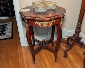French Louis XV Style Side Table