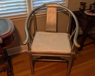 Ming-Style Horseshoe Back Armchair