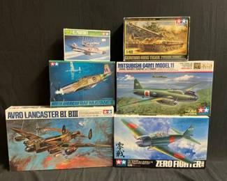 Tamiya Model Kits feat. Mitsubishi Zero Fighter
