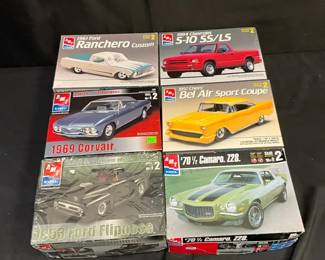 AMT Model Car Kits feat. 1961 Ford Ranchero Custom