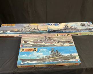 Tamiya Ship Models feat. Japanese Battleship Musashi
