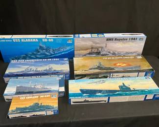 Trumpeter Battle Ship Collection