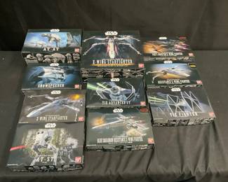 Star Wars Model Kits From Bandai