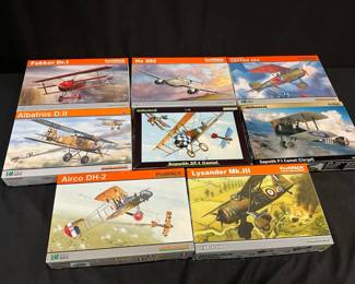 Eduard Airplane Model Kits feat. Lysander Mk.III and Fokker Dr.I
