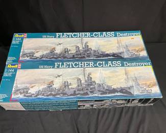 Revell U.S. Navy FletcherClass Destroyer Models