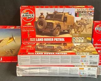 Airfix Model Kits feat. Land Rover Patrol