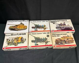 Bandai German Military Model Kits feat. Flak Gun