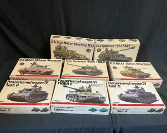 Bandai Model Kits feat. M4A1 Sherman
