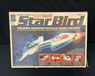 Milton Bradley Toy Spaceship  Starbird Electronic Space Transport