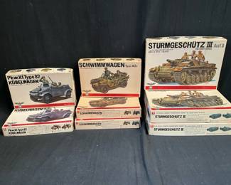 Bandai Model Kits feat. Schwimmwagen K2s