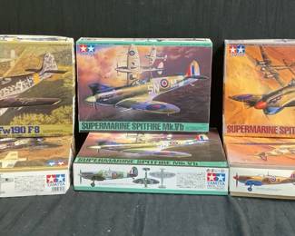 Tamiya Model Kits feat Supermarine Spitfire