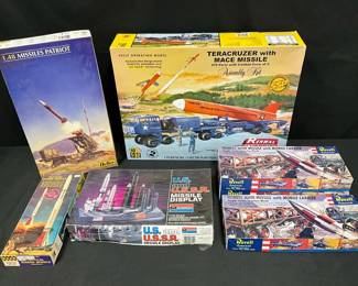 Revell, Hawk, Monogram, And Heller Missiles