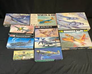 Assorted Aircraft Models feat. Heller, MPM, ProModeler, Etc