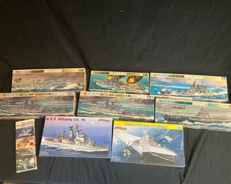 Assorted Model Kits feat Tamiya, Roshima