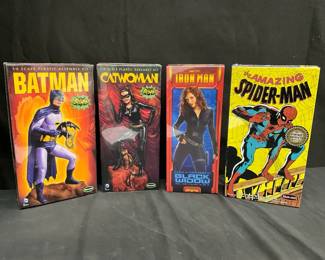 Batman And Marvel Model Kits