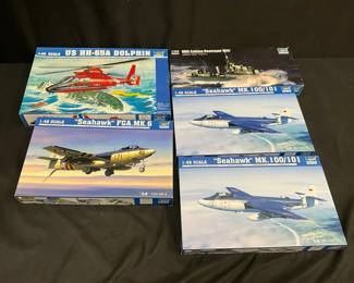 Trumpeter Model Kits feat. Seahawk, Dolphin, Destroyer
