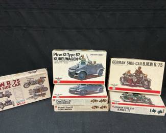 German BMW And Kubelwagen Kits