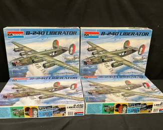 Four Monogram B24D Liberators