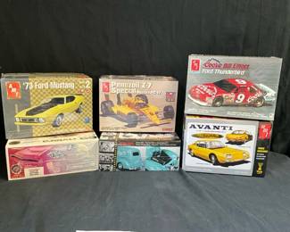A Collection Of Model Cars