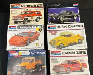 Monogram Model Kits feat. Lamborghini Diablo VT