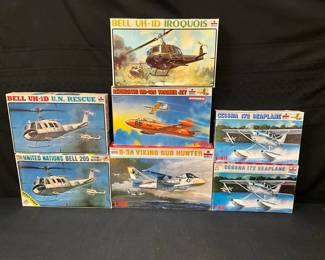 ESCI Mixed Set Feat. Bell, Aermacchi, Viking Sub Hunter,  Cassna