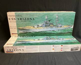 Banner Models USS Arizona